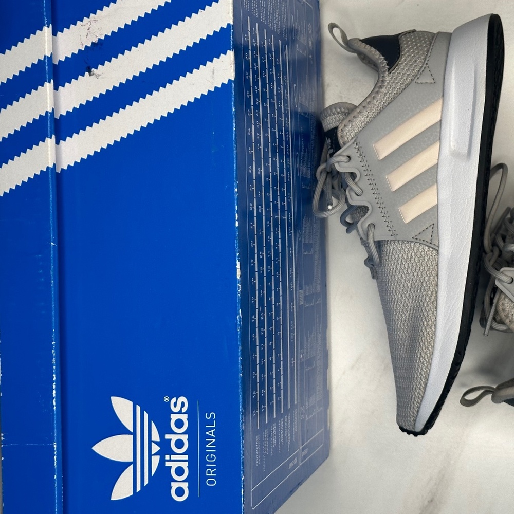 Adidas Sneakers Size 3 Grey & Pink